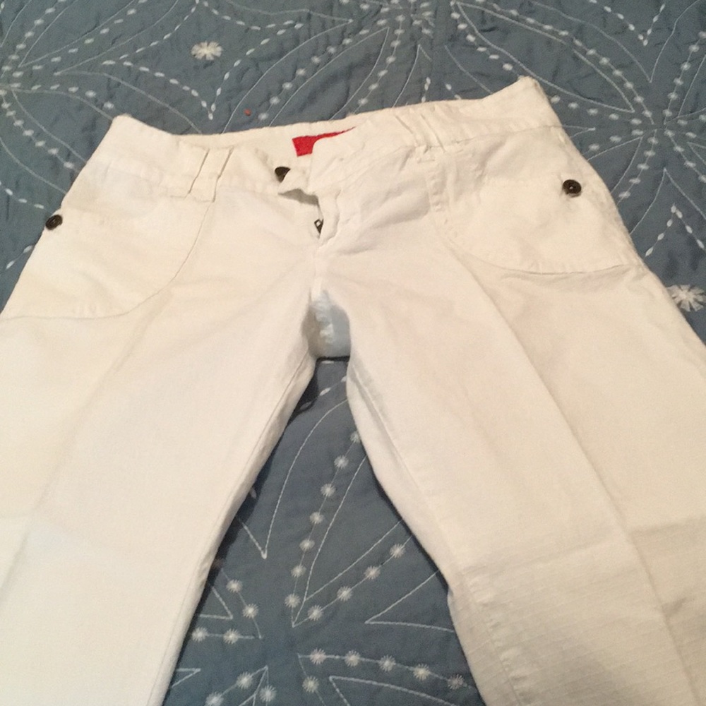 White jeans